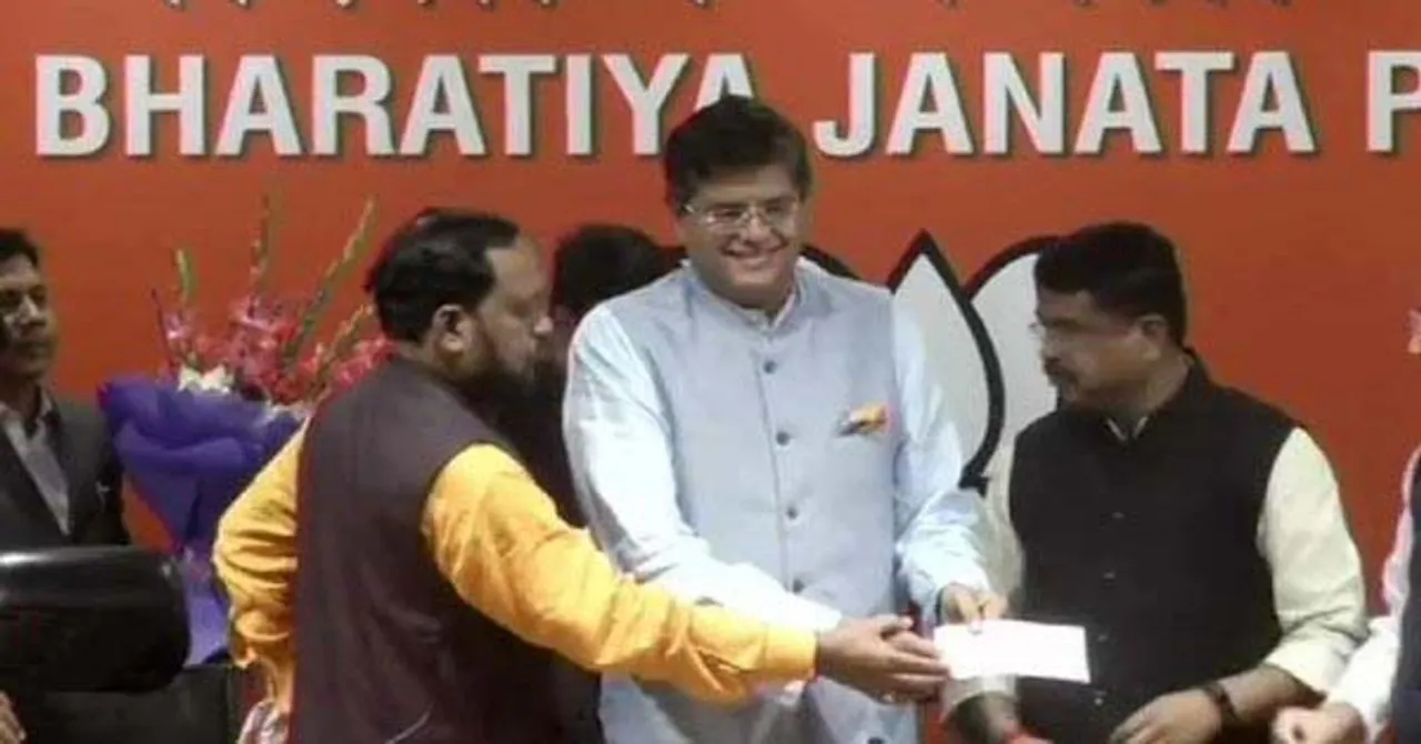  Putting speculations to rest, former BJD MP Baijayant Panda joins BJP