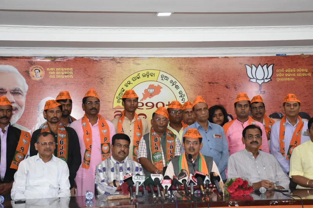  Utkal Bharat founder Kharavela Swain returns to BJP in Odisha