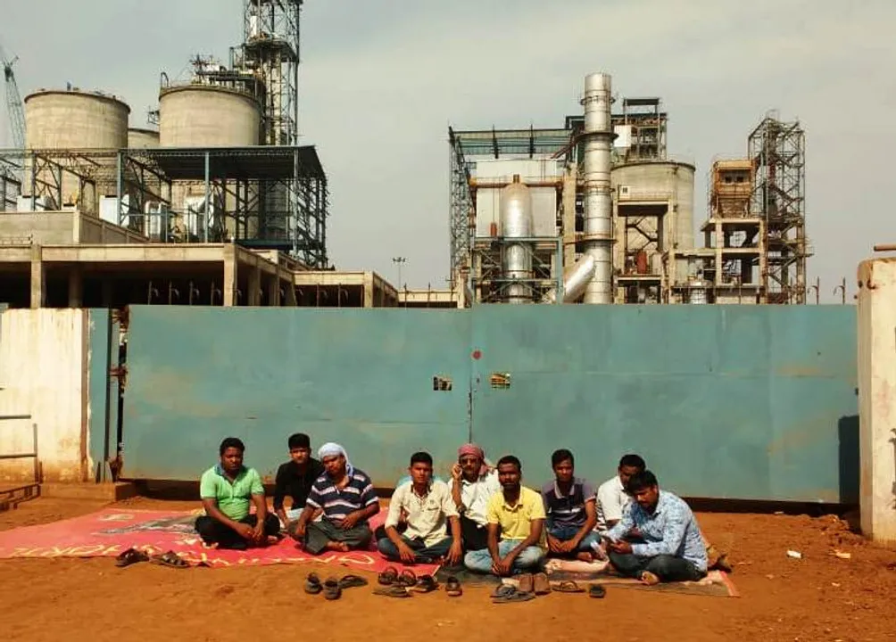  Strike by displaced families hits production at Emami cement plant