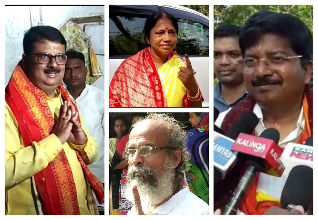  Heavyweights cast votes in fourth phase Odisha polls
