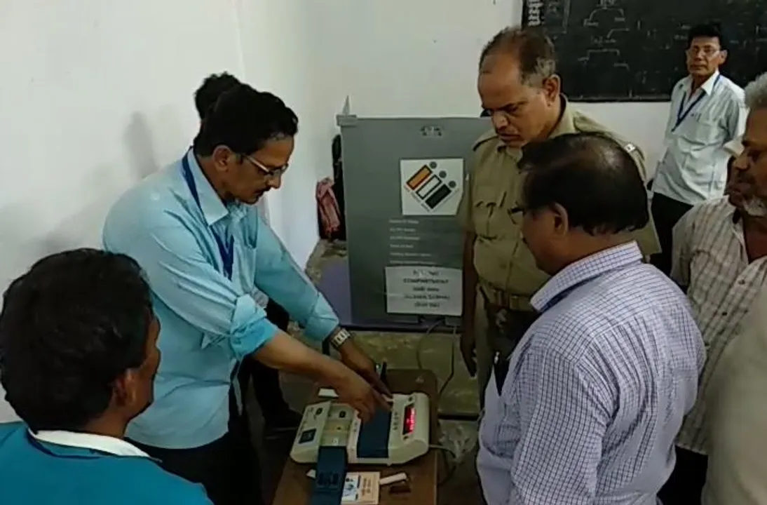  Odisha polls: Glitch in EVMs delays voting at several booths