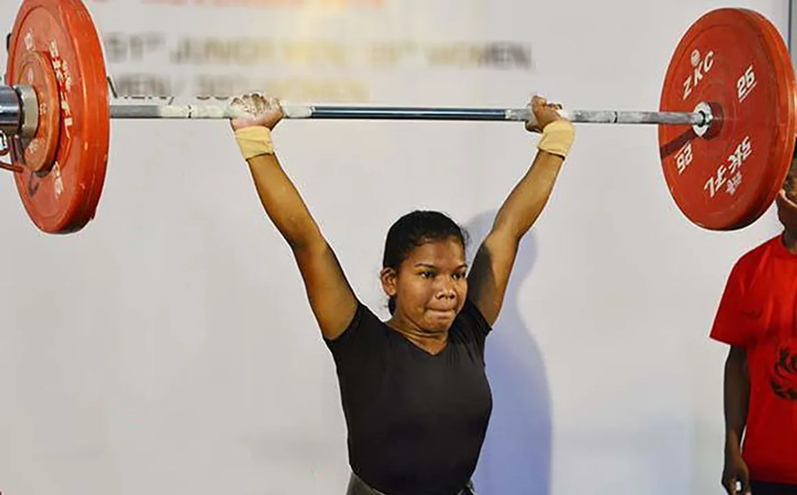  Odisha athlete Jhilli Dalabehera wins silver at Asian Weightlifting C'ships