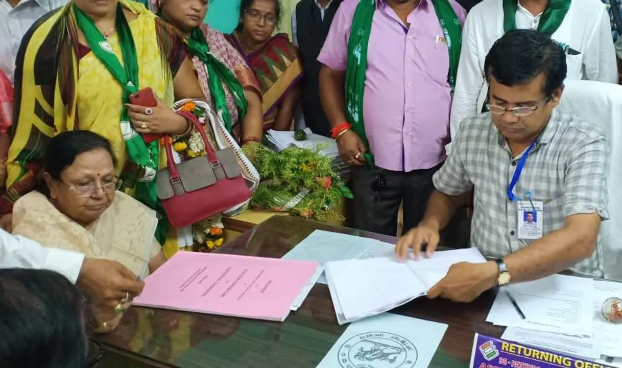  Odisha election: BJD candidate files nomination for Patkura poll