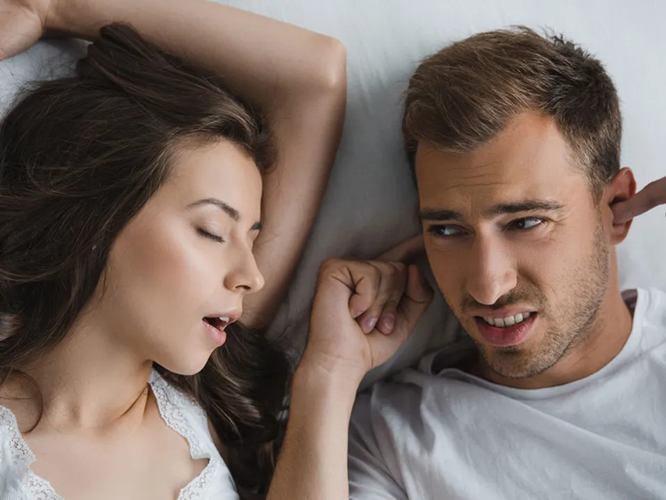  Why your wife won't admit she snores as loud as you?
