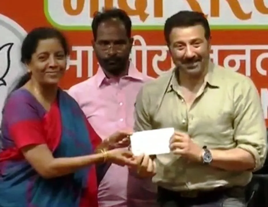  Bollywood actor Sunny Deol joins BJP