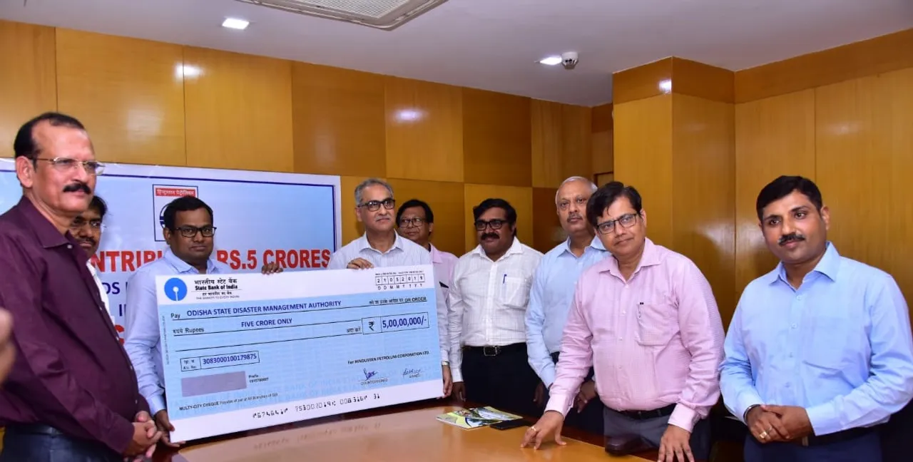 HPCL contributes Rs. 5 crore towards restoration activities in Odisha post Cyclone Fani