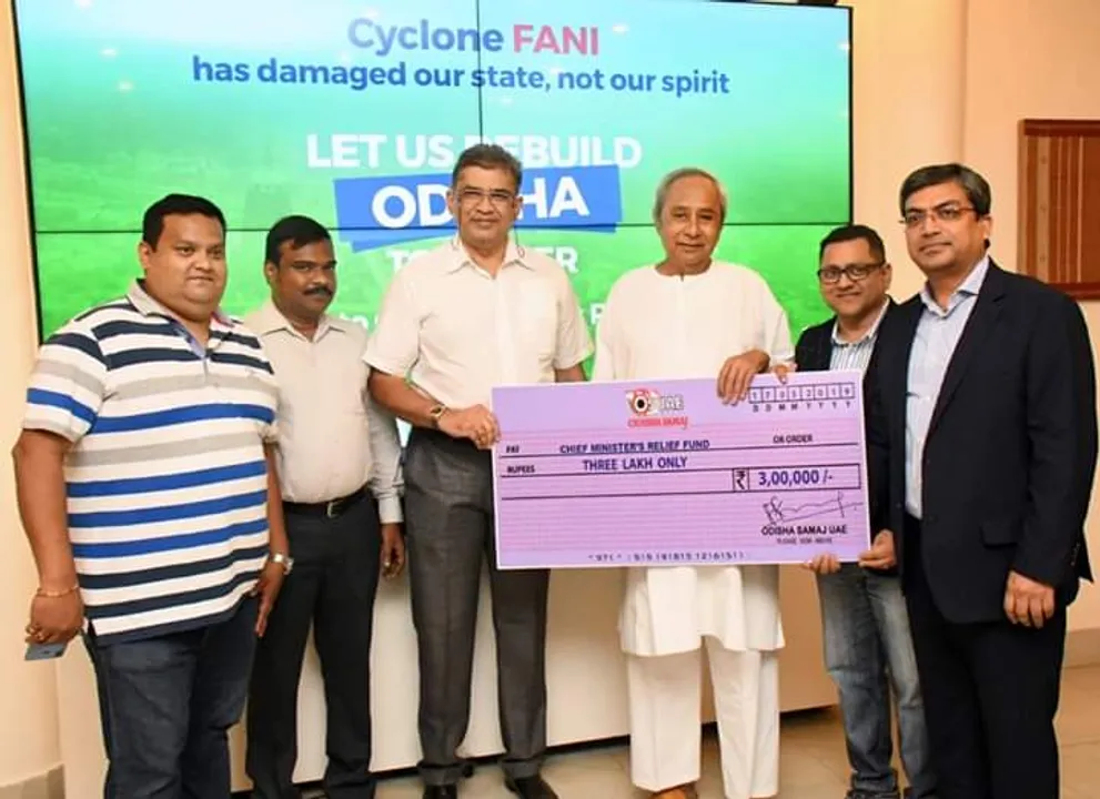  Odisha Samaj UAE donates Rs 3 lakh to FANI relief fund