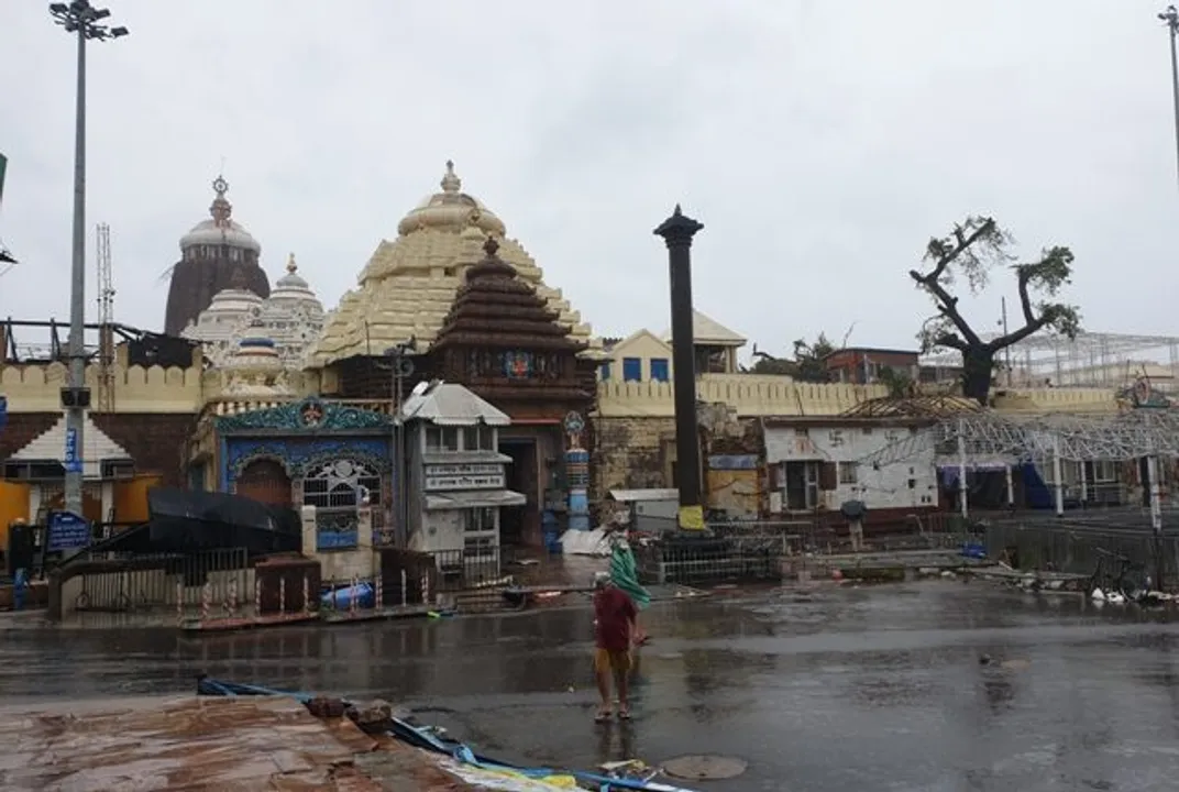  Send ASI team to assess Srimandir damage, Odisha CM urges Union Min