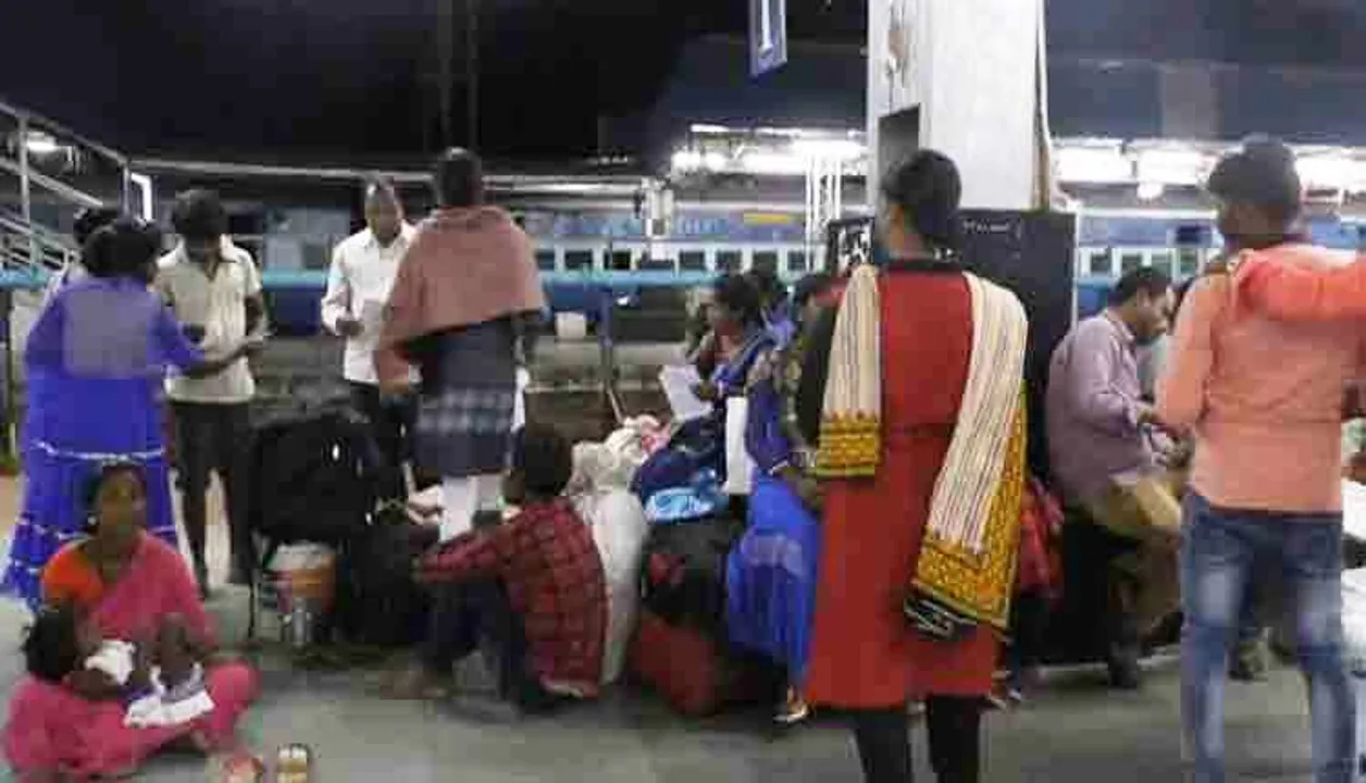  Odisha: 20 migrant labourers rescued while being trafficked to AP