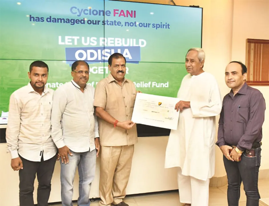  Bank of India donates Rs 6.61 cr aid for FANI-hit Odisha