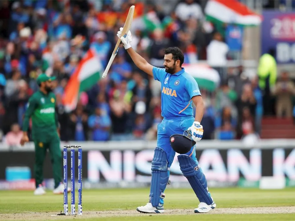  Rohit, Kohli steal show as India post 336/5 against Pakistan