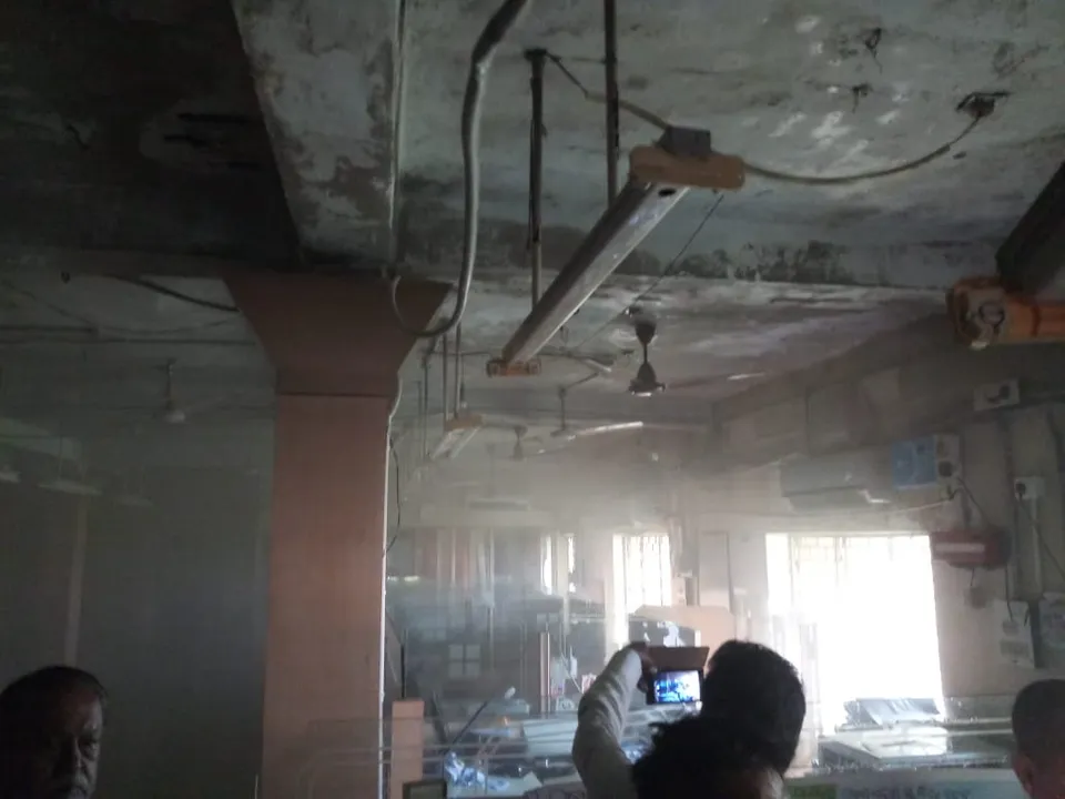  Fire breaks out at SBI branch in Odisha