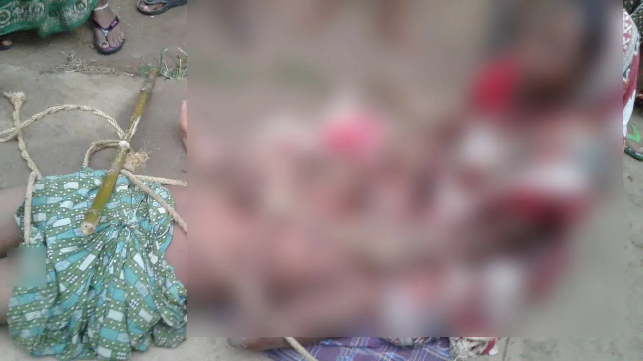  Odisha man, wife tied up, thrashed in public