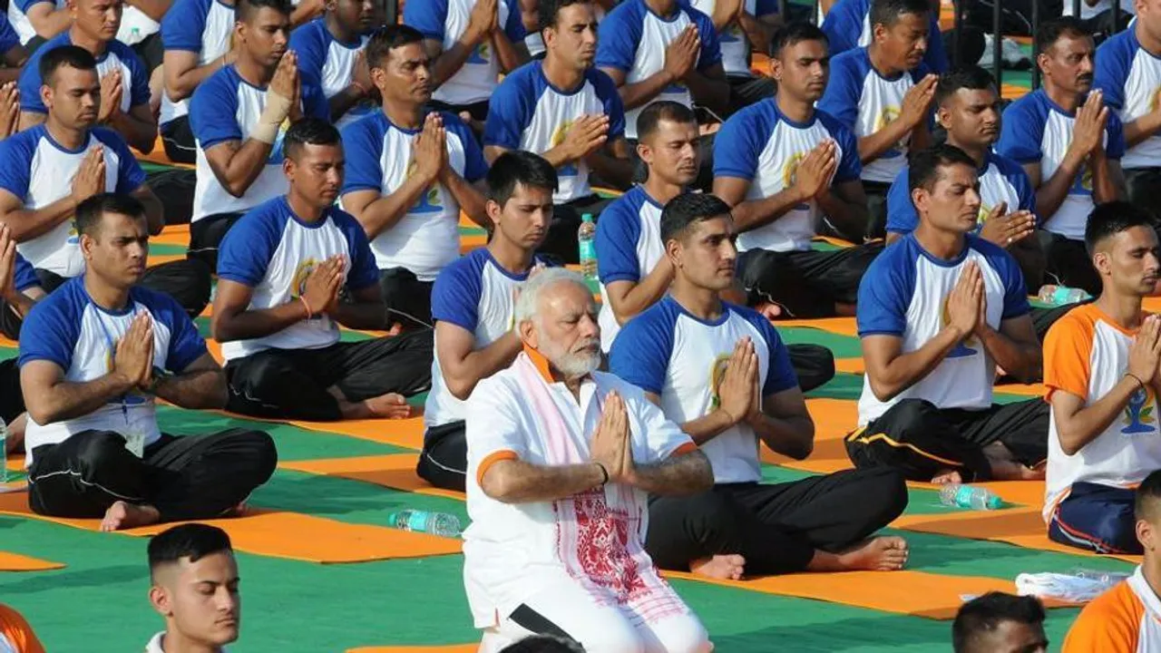  Embrace Yoga for peace and harmony: Modi