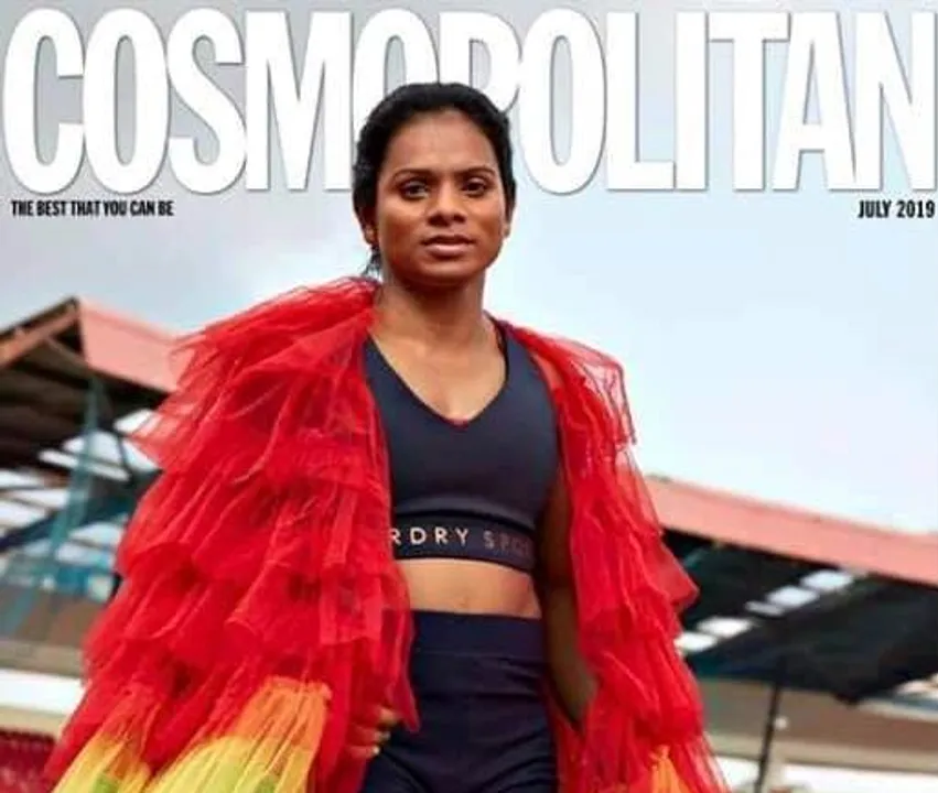  Odisha's Dutee Chand becomes new poster girl of leading fashion magazine