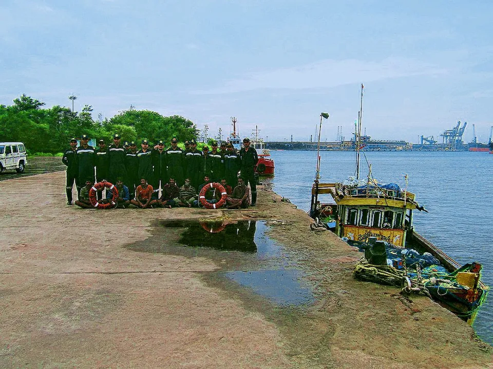  Indian Coast Guard saves eight fishermen off Odisha coast