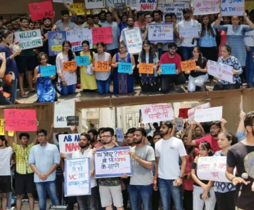  NLU Odisha students launch indefinite stir over various demands  
