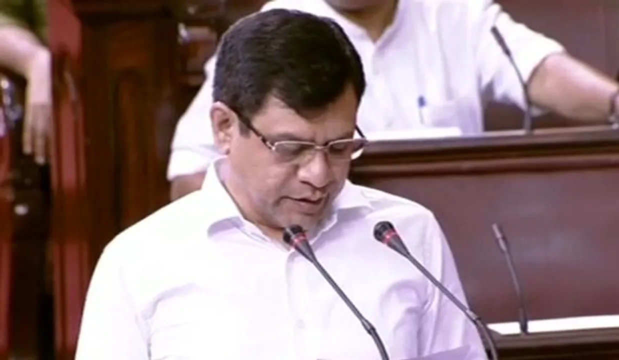  Odisha MP Ashwini Vaishnaw takes oath in Rajya Sabha