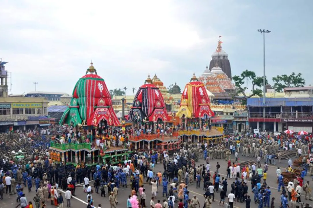  Bahuda Jatra: Chariots reach Srimandir in Odisha's Puri