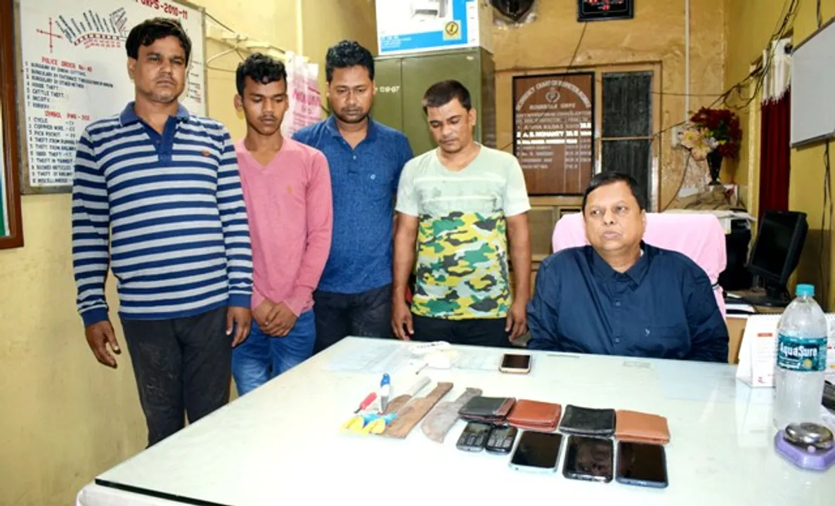  Inter-state train dacoit gang busted in Odisha; 4 held