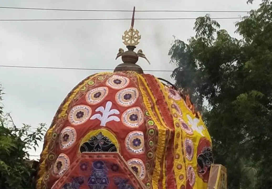  Two electrocuted after chariot comes in contact with live wire in Odisha