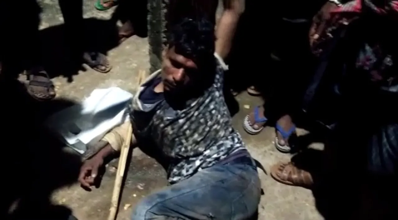  Two youth thrashed black and blue for 'robbery' in Odisha