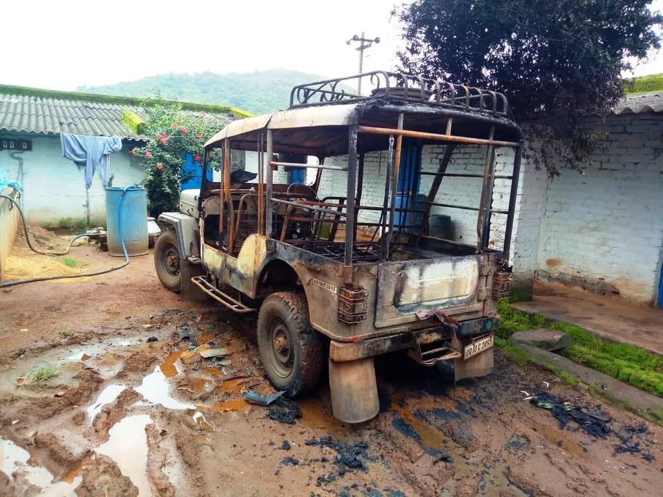  Odisha: Miscreants torch vehicles at country liquor factory; warn to close unit  