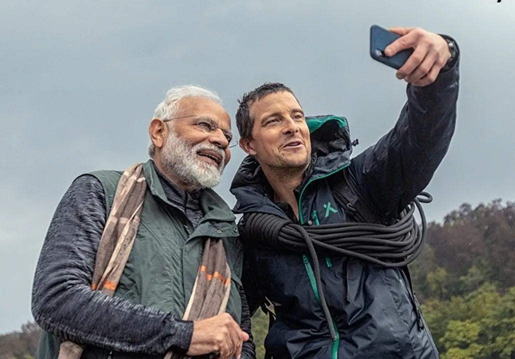  Technology helped Bear Grylls understand Hindi in 'Man Vs Wild', says PM