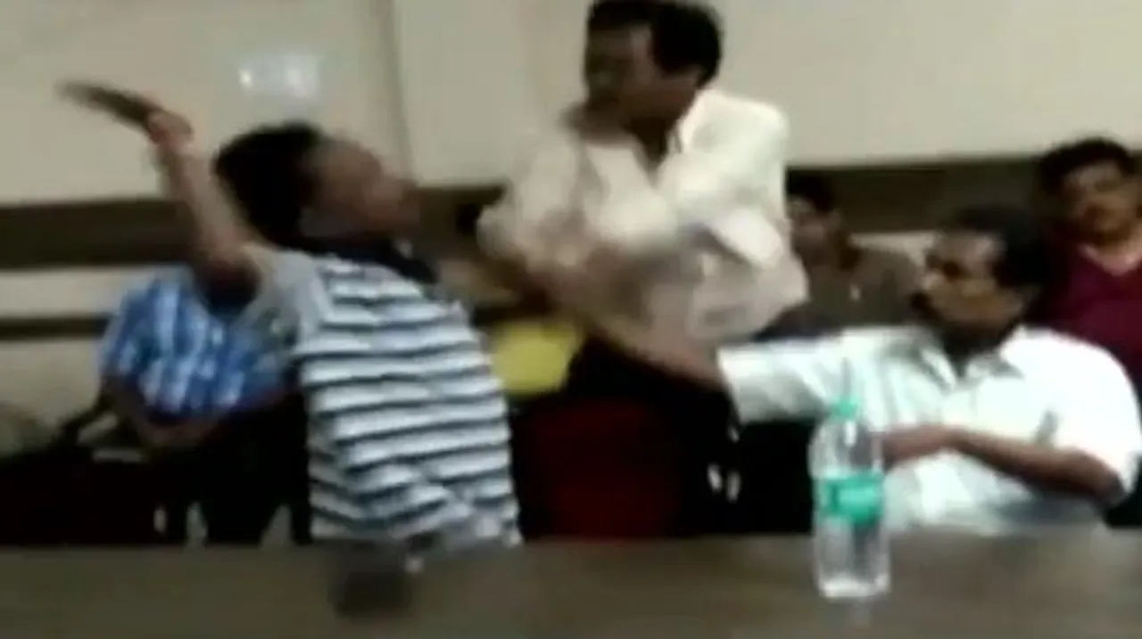 Brawl erupts at panchayat samiti meeting in Odisha's Rayagada
