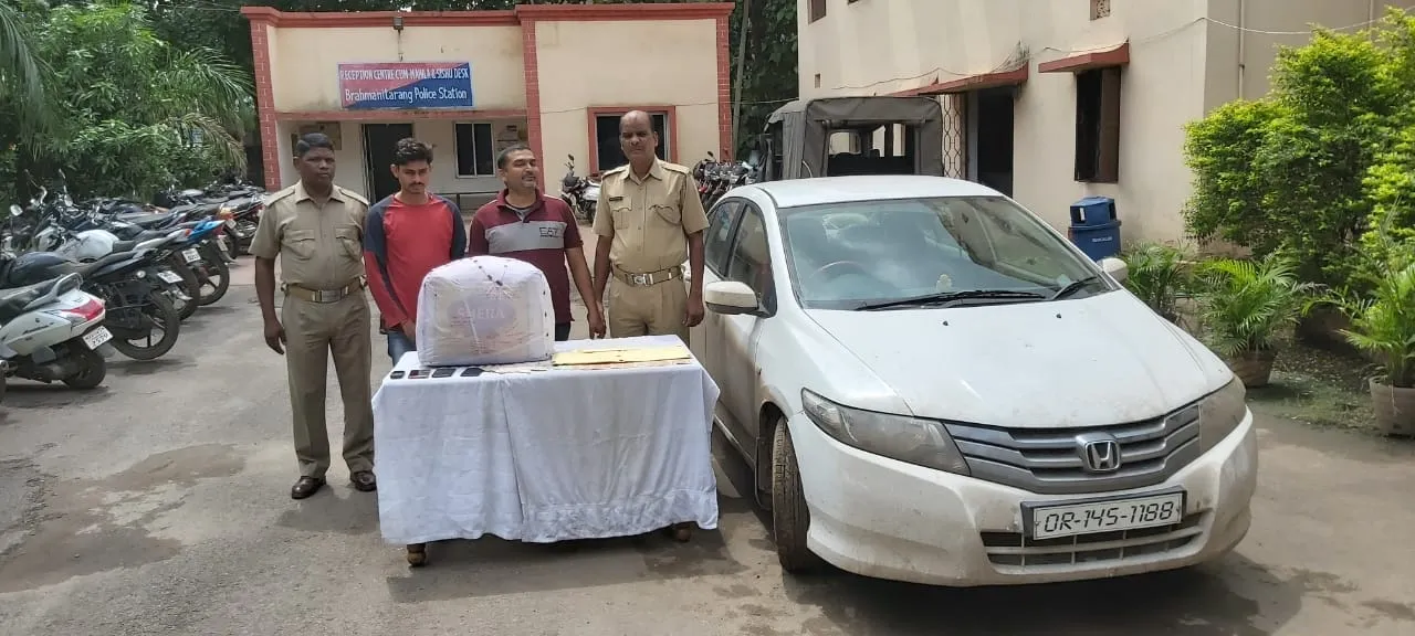  Ganja smuggling: 32 kg cannabis seized, 2 held in Rourkela