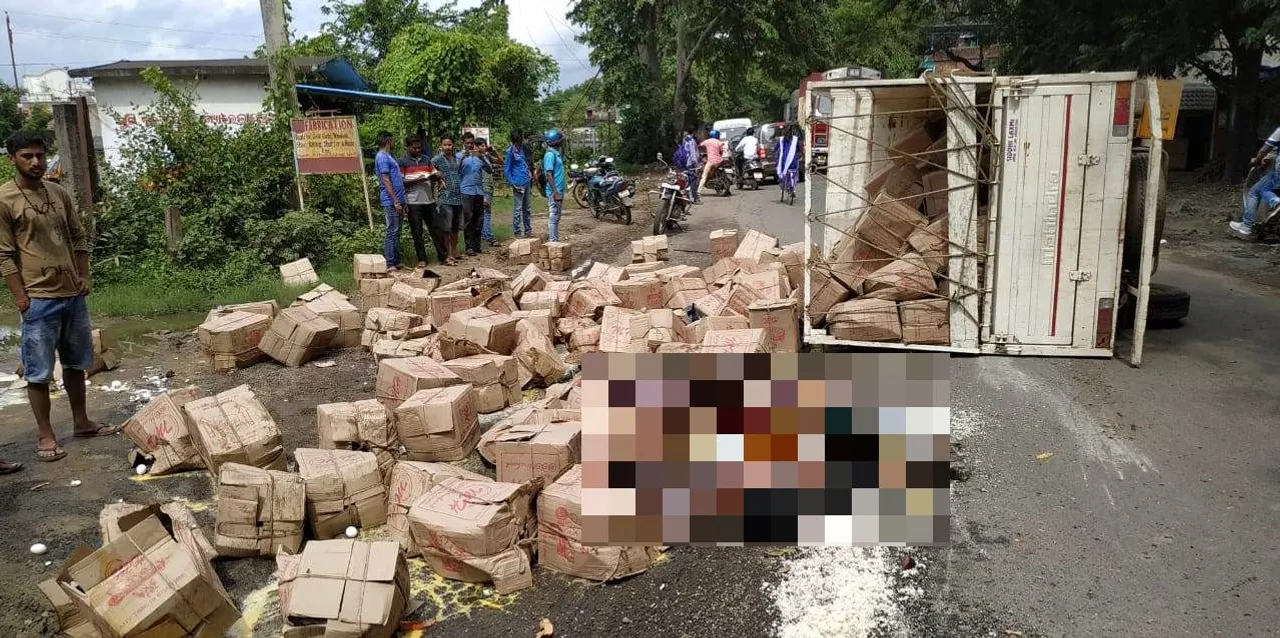  Man killed as pickup van hits bicycle in Odisha's Sambalpur