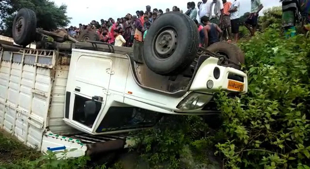  14 cattle killed as pickup truck overturns in Odisha's Angul