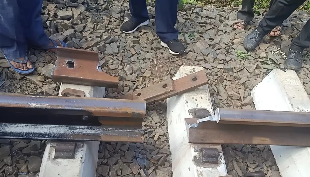  Train mishap averted as railway track found damaged in Odisha