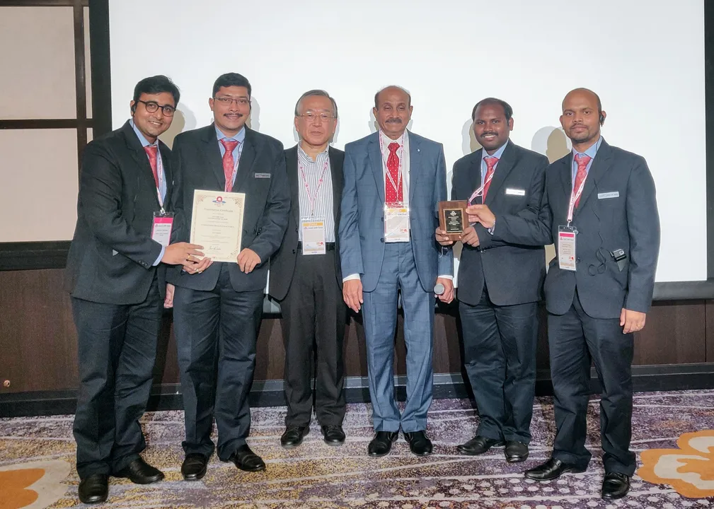  JSPL Barbil wins Gold at Intl convention in Tokyo