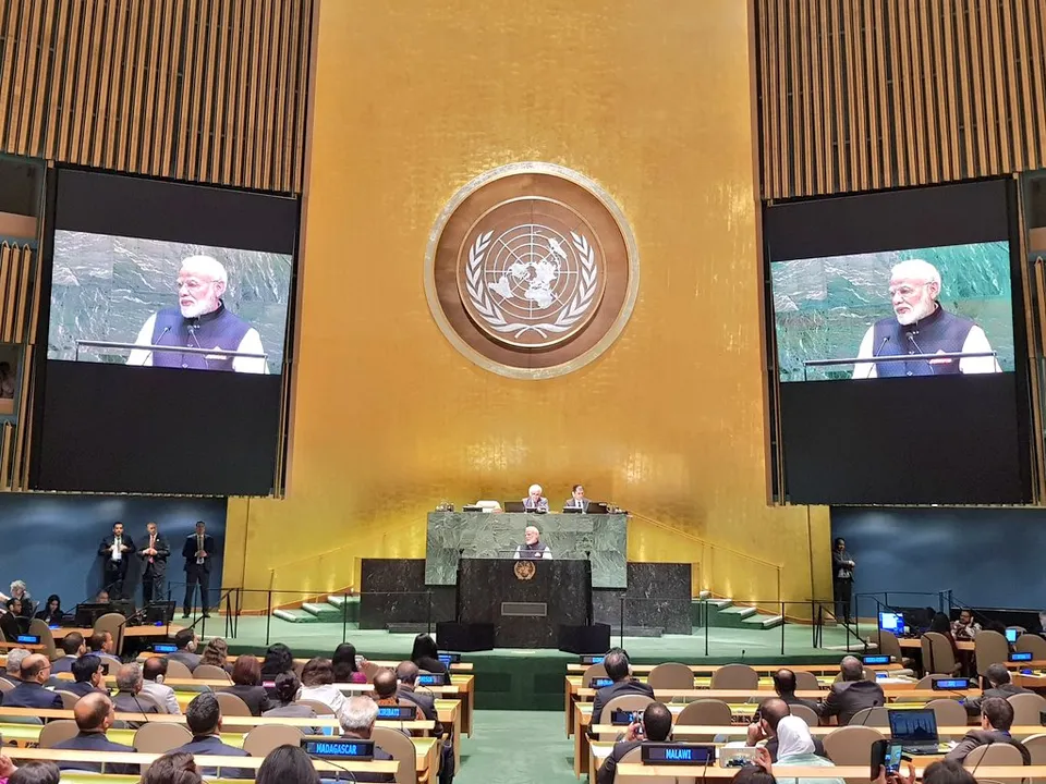  India has given world peace, not war: Modi at UNGA