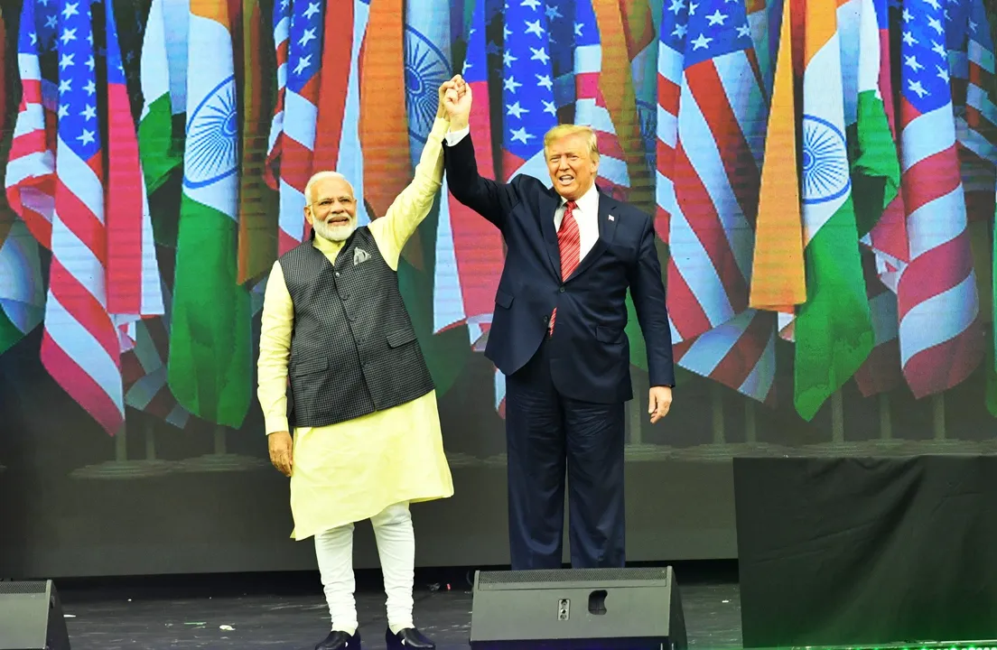  'Sabu Bhala Achi', Modi says in Odia at Houston event