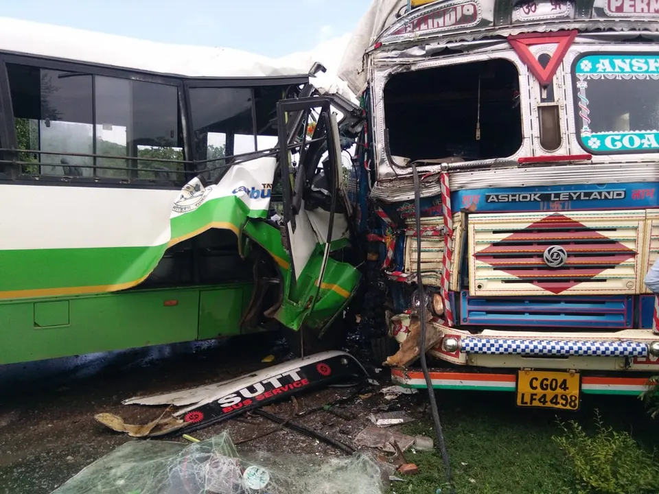  25 injured in Govt bus-truck collision in Odisha