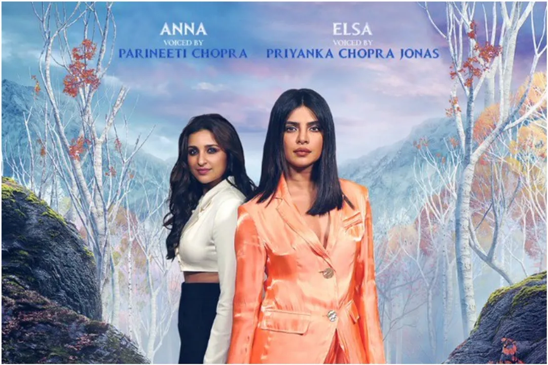  Priyanka Chopra, Parineeti enter the 'Frozen' world