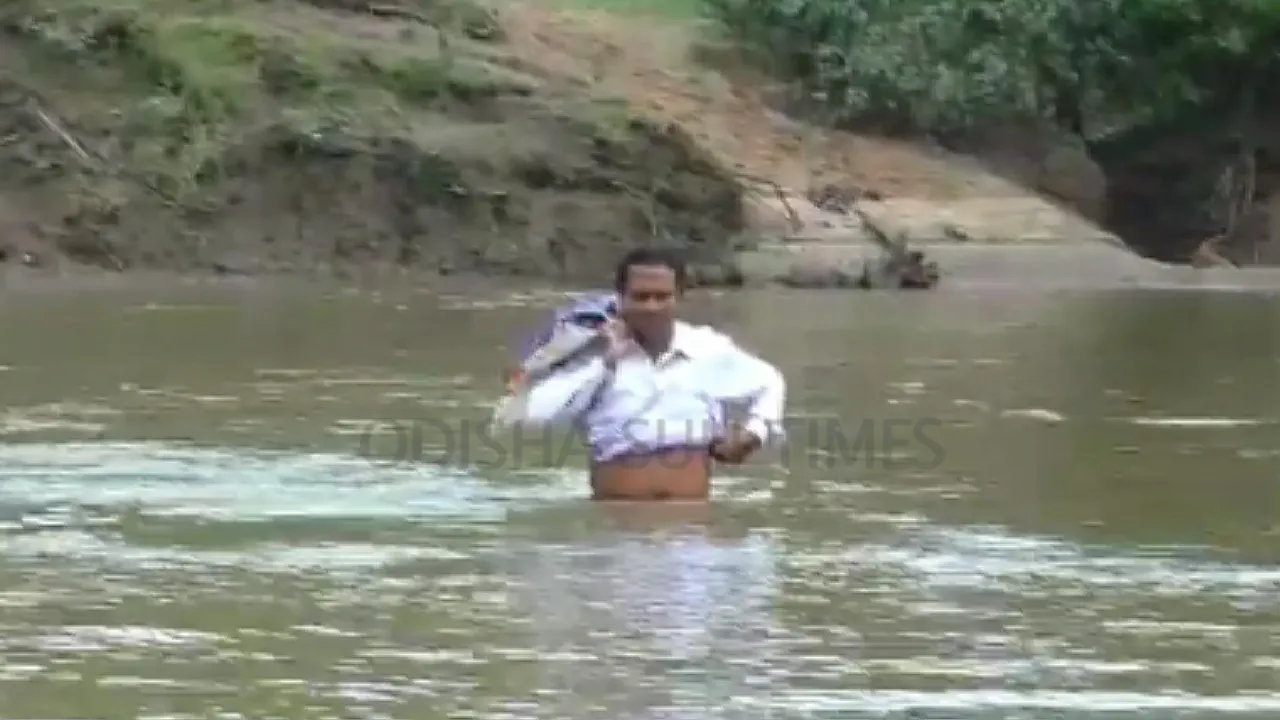  These Odisha teachers risk their lives daily to teach students