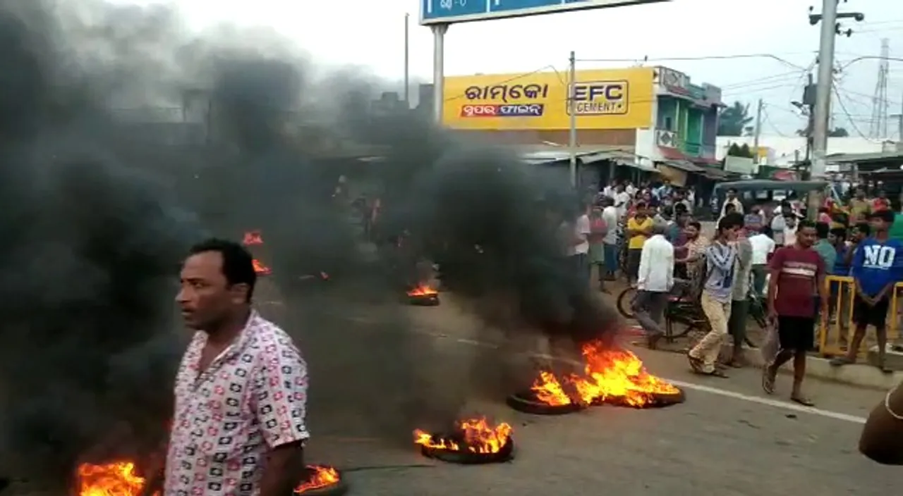  NH blocked in Odisha's Ganjam over woman's death in road mishap