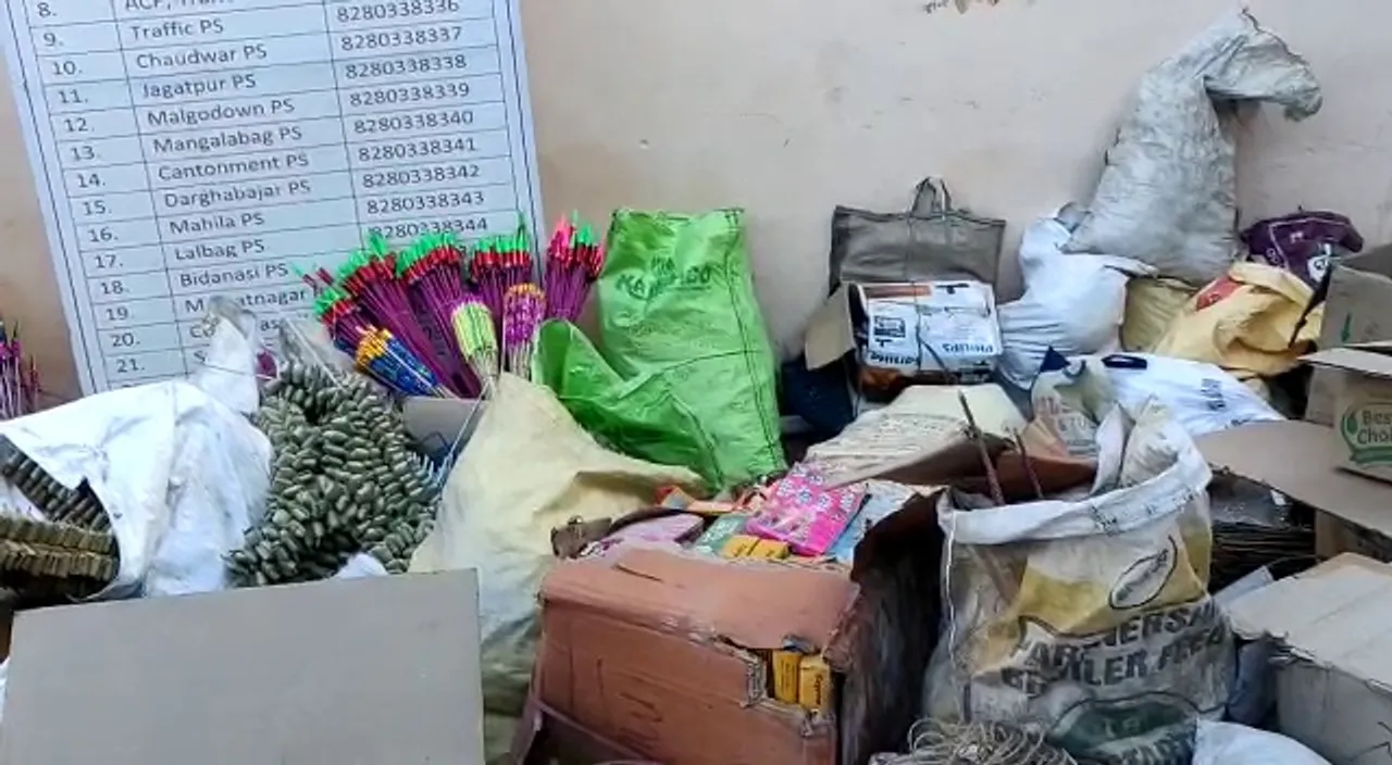  Crackdown on illegal cracker units in Odisha; huge cache of explosives seized