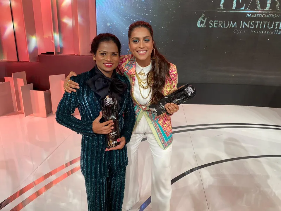  Odisha's sprint queen Dutee wins Sportsperson of the Year award