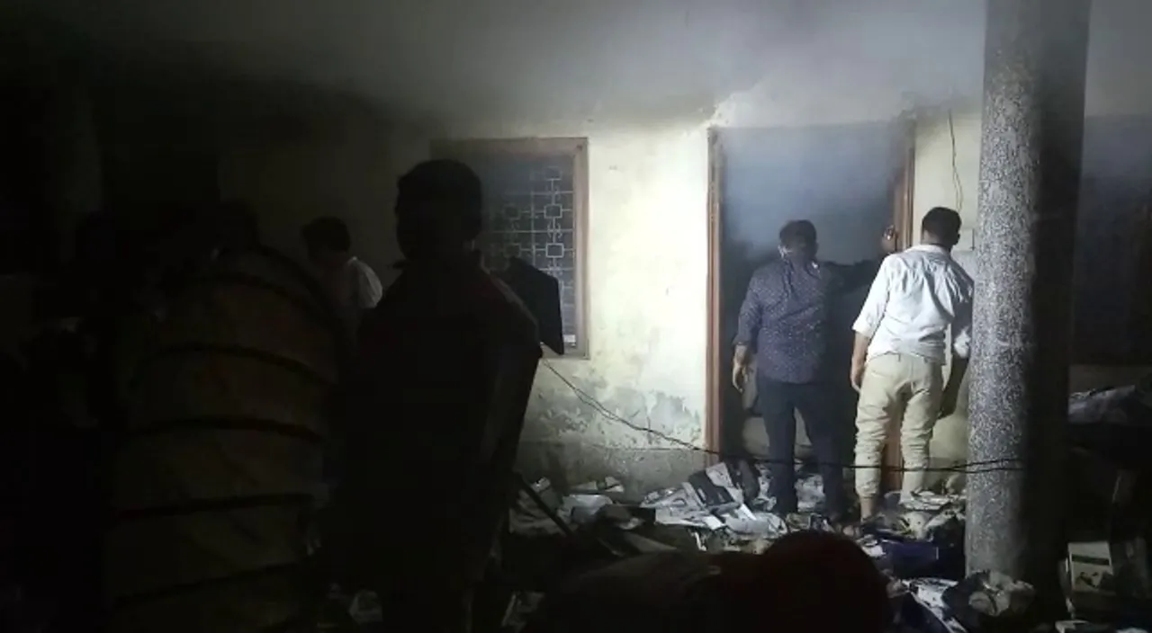  Properties worth lakhs gutted in fire mishap at warehouse in Rourkela