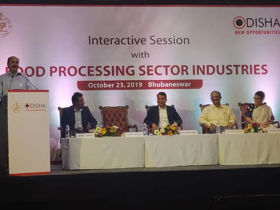  Odisha pitches for investment in food processing sector