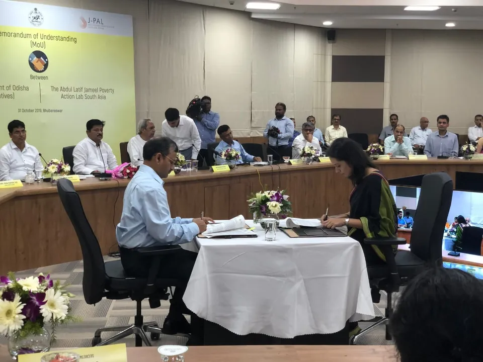  Odisha inks MoU with J-PAL to boost anti-poverty programmes