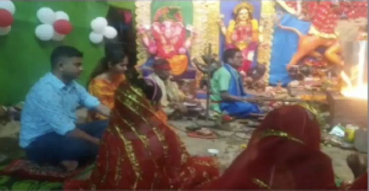  Odisha cadre IPS performs 'Kanya Puja' on Vijaya Dashami