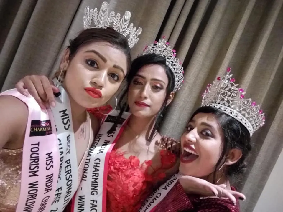  Odisha girls shine at national beauty pageant
