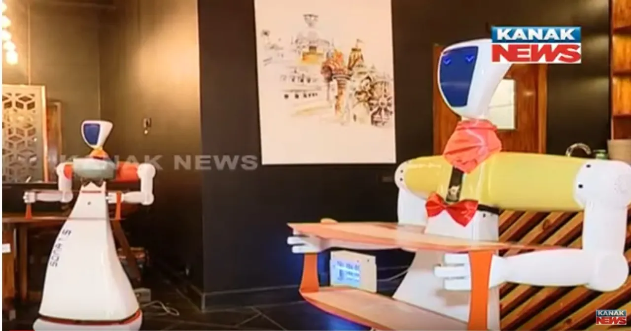  Odisha’s first robot restaurant opens in Bhubaneswar