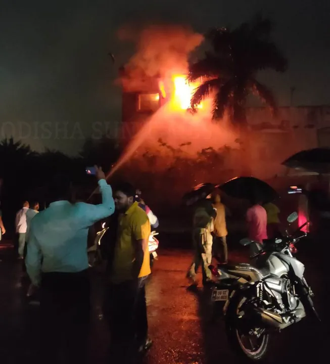 Fire breaks out at Utkal University in Odisha Capital