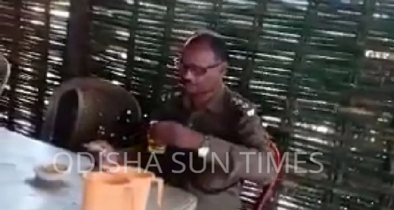  Video viral: In uniform, Odisha Forest Dept staff caught on camera boozing